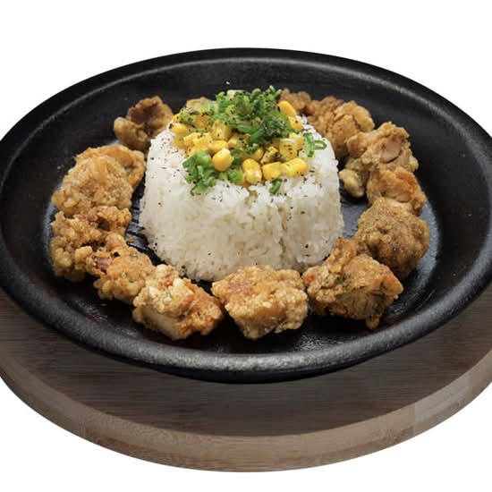 Popcorn Chicken Rice 鹽酥雞飯